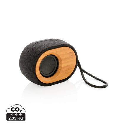 XD Xclusive Bamboo X audio speaker with sleek bamboo design