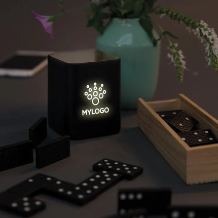 Wireless speaker with illuminated logo from XD Collection
