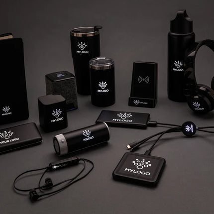 Wireless speaker with illuminated logo from XD Collection