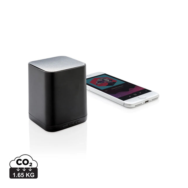 Wireless speaker with illuminated logo from XD Collection