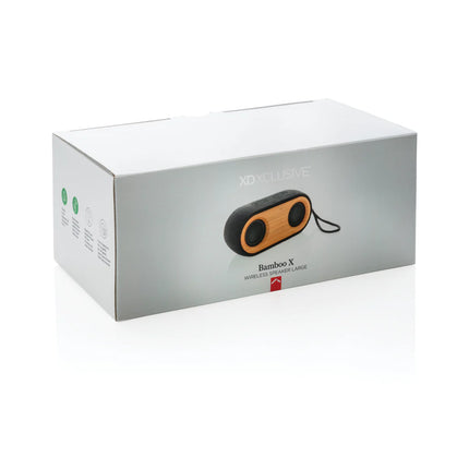 XD Xclusive Bamboo X double speaker for audio