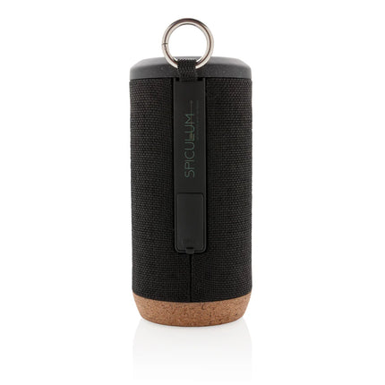 XD Xclusive Baia 10W wireless speaker with cork finish