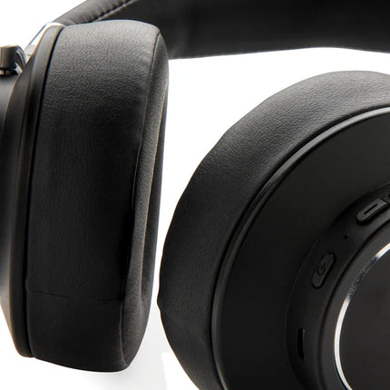 XD Xclusive Aria Wireless Comfort Headphones with cushioned ear cups and sleek black design