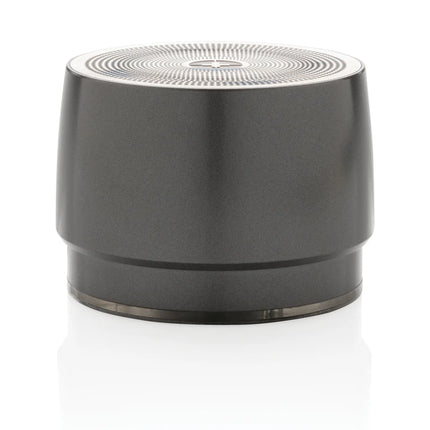 Swiss Peak 5W wireless bass speaker shown in black