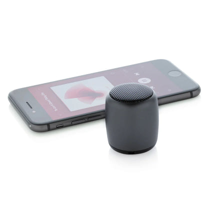  showing its sleek compact design and metallic finish.