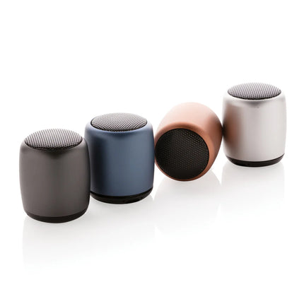 Mini aluminium wireless speaker from XD Collection