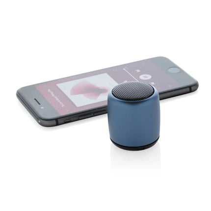 Mini aluminium wireless speaker from XD Collection