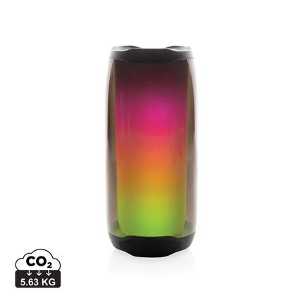 Recycled plastic Lightboom 10W speaker from XD Collection