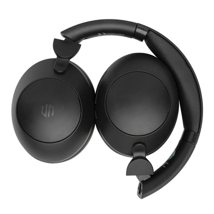 Urban Vitamin Cupertino RCS plastic ANC headphones for audio with noise-canceling technology and comfortable ear cups.