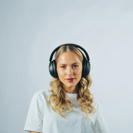 Urban Vitamin Cupertino RCS plastic ANC headphones for immersive audio with noise-canceling features