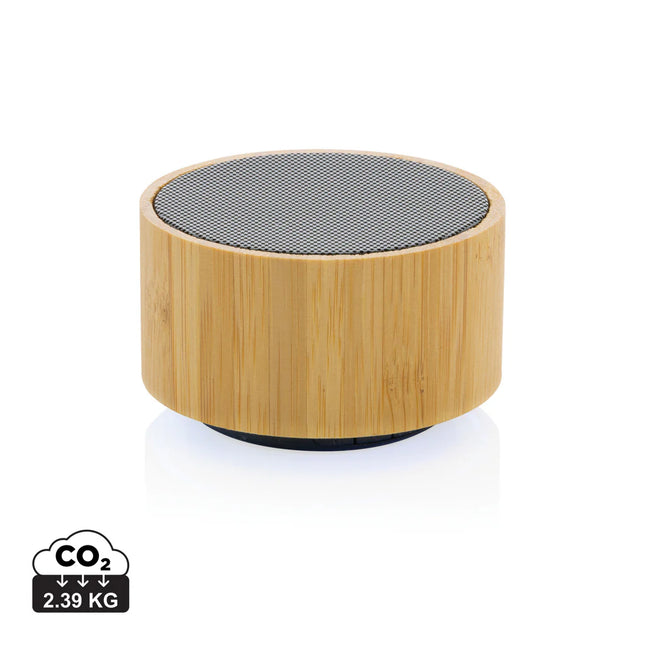  compact audio device with eco-friendly design.