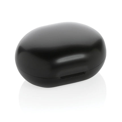  compact wireless audio earbuds with charging case