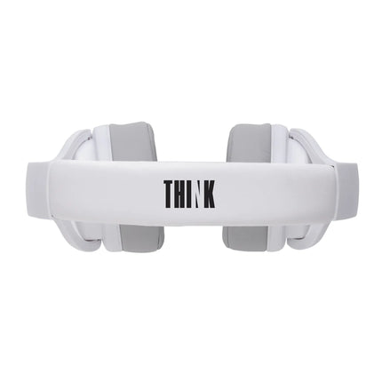  showing sleek over-ear design with padded ear cups and adjustable headband.
