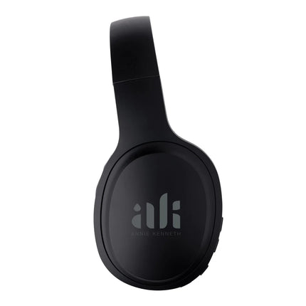  showing over-ear design with padded ear cups and adjustable headband.