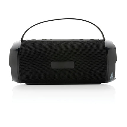  compact portable audio device with durable design.