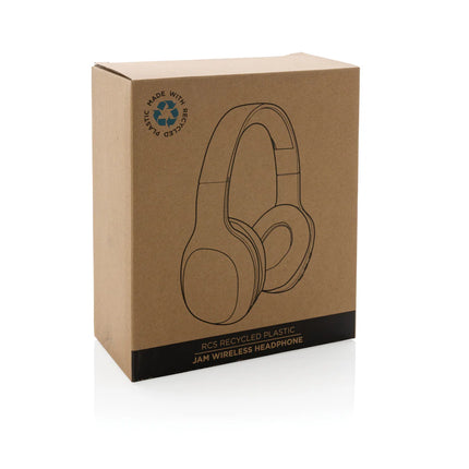 XD Collection RCS recycled plastic JAM wireless headphones