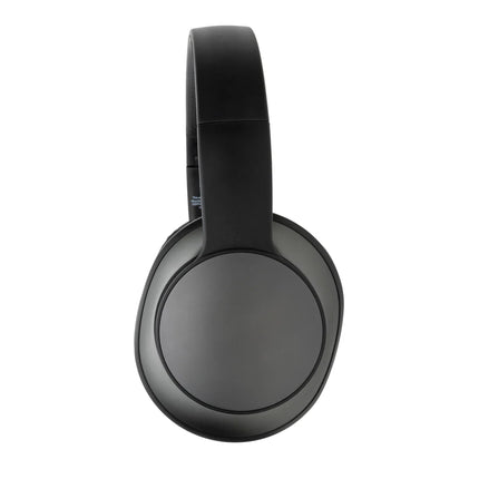  black over-ear audio headphones with sleek design.