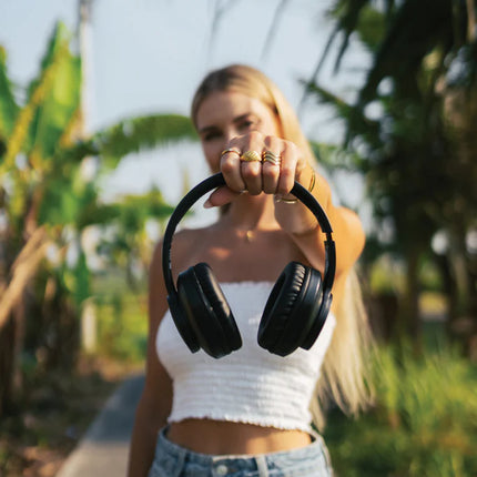 Wireless headphone from XD Xclusive's Terra RCS recycled aluminium audio collection