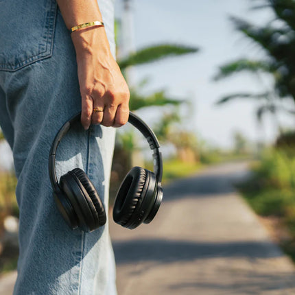  featuring sleek design and over-ear comfort.