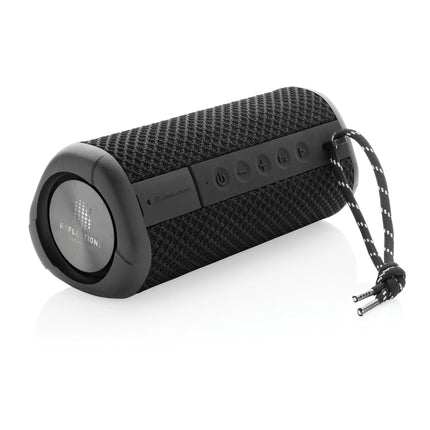 Urban Vitamin IPX7 waterproof 10W portable speaker shown in black