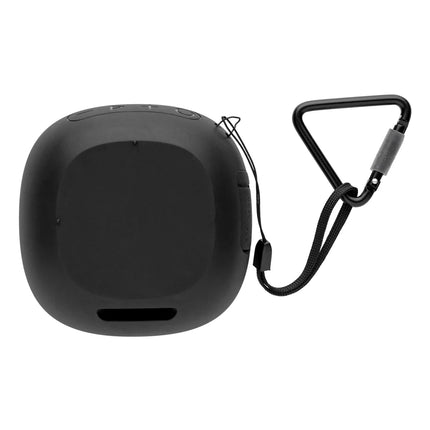 Urban Vitamin IPX7 waterproof 5W audio speaker shown with rugged design and compact size for portable outdoor use.