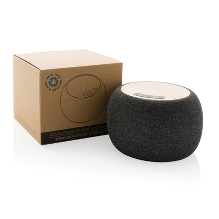  compact portable audio device with eco-friendly design.