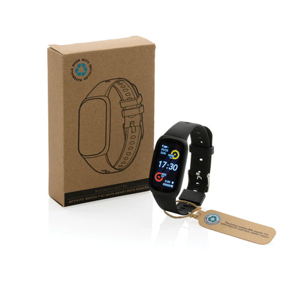 XD Collection RCS recycled TPU activity watch with 1.47-inch screen and heart rate monitor