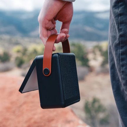 Skywave RCS recycled plastic solar speaker by XD Xclusive