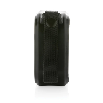 XD Collection 3W RCS recycled plastic wireless Sunwave solar speaker