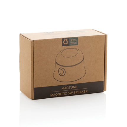 XD Collection Magtune RCS recycled plastic magnetic 5W speaker
