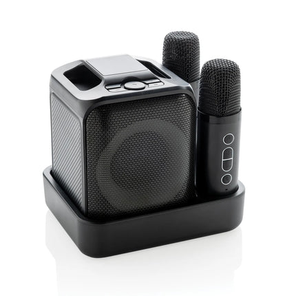  featuring colorful speakers and control panel.