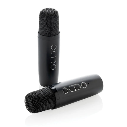  featuring audio equipment and microphone controls.
