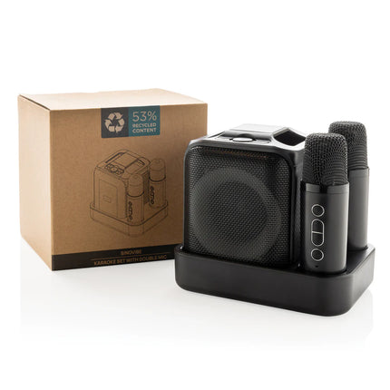 featuring colorful speakers and control panel.