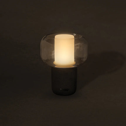  modern audio device with integrated lighting and eco-friendly design.