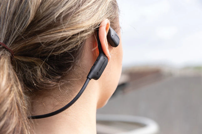 showing sleek design and breathable ear cups.