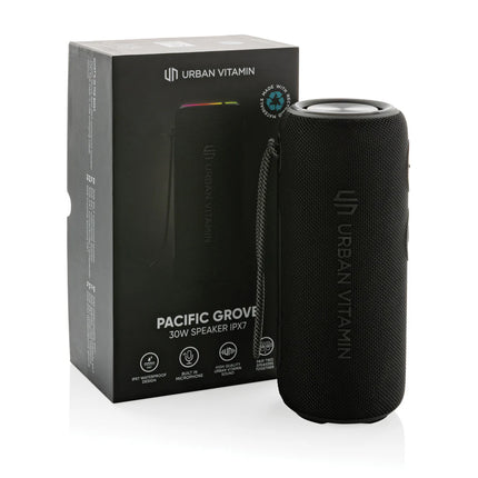 Urban Vitamin Pacific Grove RCS plastic 30W speaker with IPX7 waterproof design