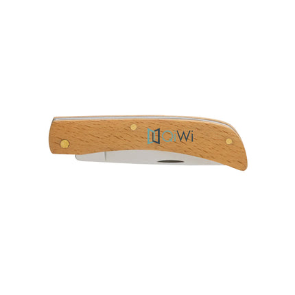  featuring a crafted wooden handle and sharp blade for versatile kitchen use.