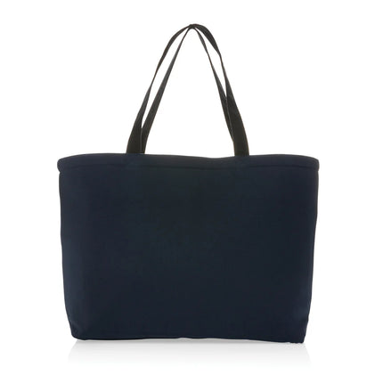  undyed outdoor tote with sturdy handles and spacious interior.