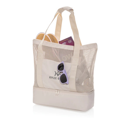  showing the spacious cooler with shoulder strap and eco-friendly design.