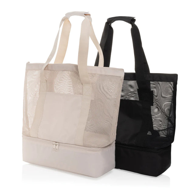 XD Collection Iqlo Aware™ RPET 2-in-1 cooler tote for outdoor use