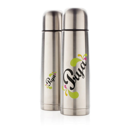 Stainless steel flask from XD Collection drinkware with a sleek