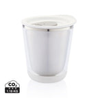 Stainless steel,Acrylonitrile styrene (AS) / white / 10.2 x ø 8.5 cm