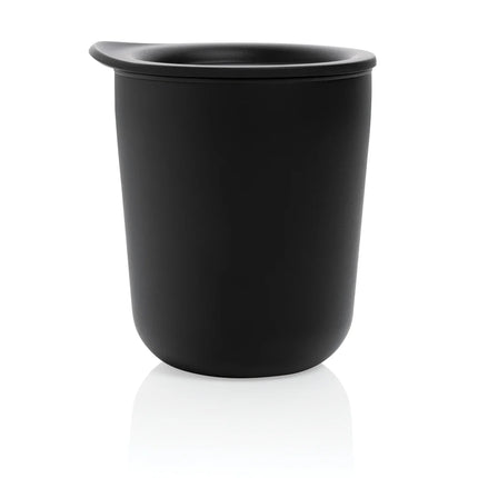  durable drinkware with sleek design and spill-resistant lid.