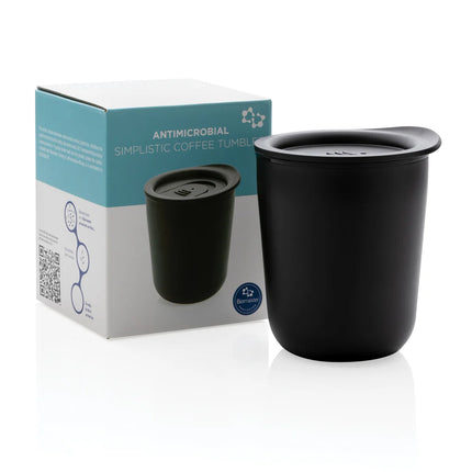 Simplistic antimicrobial coffee tumbler from XD Collection