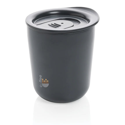 Simplistic antimicrobial coffee tumbler from XD Collection