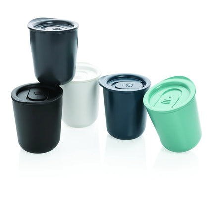 Simplistic antimicrobial coffee tumbler from XD Collection