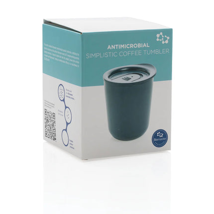 Simplistic antimicrobial coffee tumbler from XD Collection