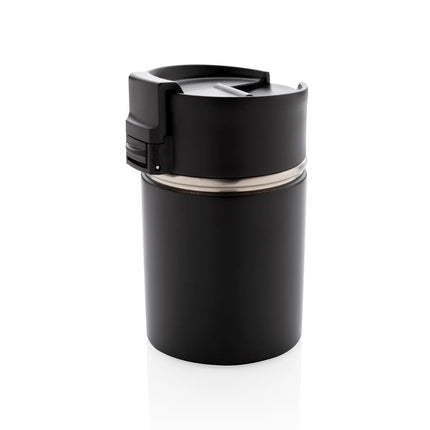  black drinkware with a sleek
