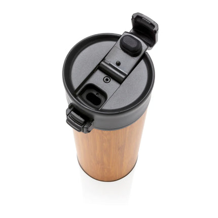 XD Xclusive Bogota vacuum bamboo coffee mug