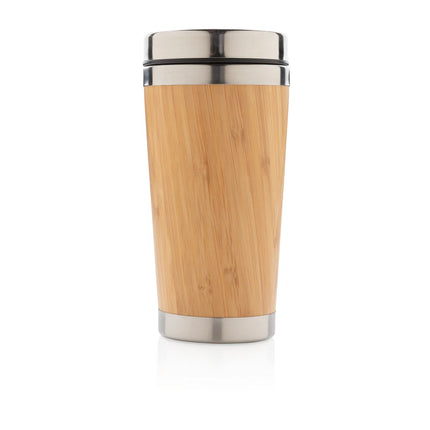Bamboo tumbler from XD Collection drinkware set with a sleek